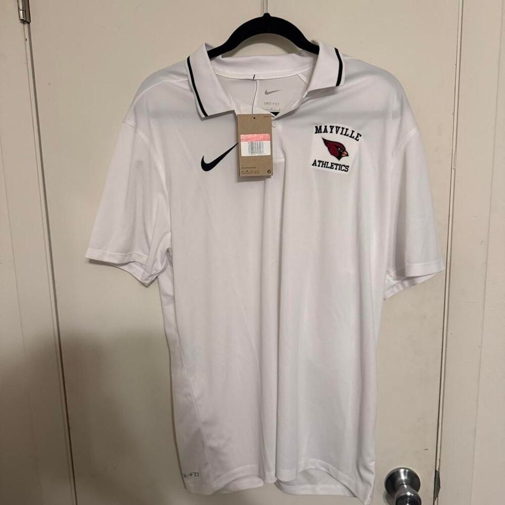 Nike Men's White Polo-shirts